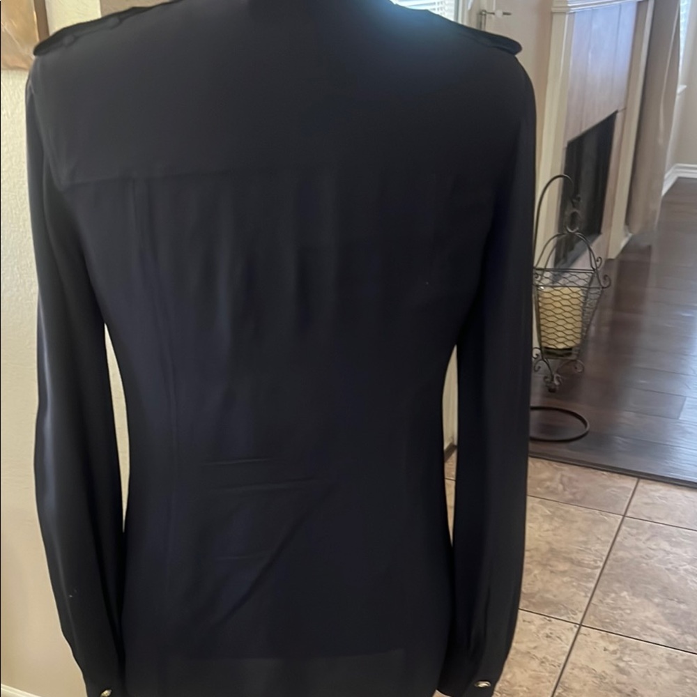 Tory Burch Black Button-Down Blazer - image 8